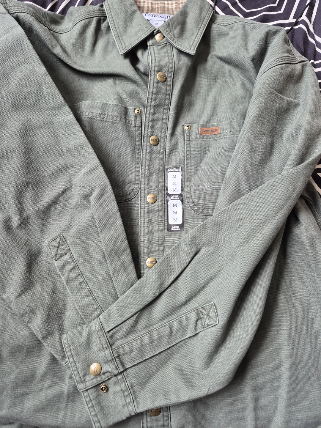 Carhartt Flannel Lined Shirt Jac - photo 3