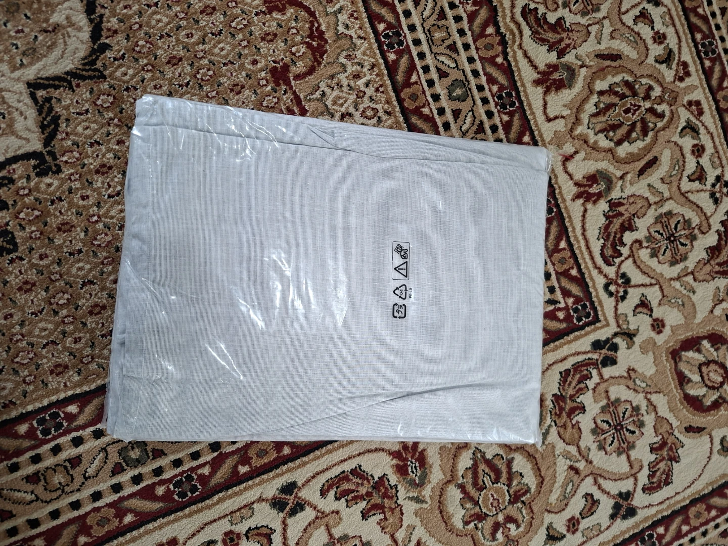 IKEA HILJA Curtain, 1 Pair, Grey - photo 2