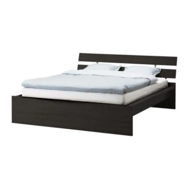 IKEA HOPEN Queen Bed Frame – Dark Brown / Black-Brown - photo 2