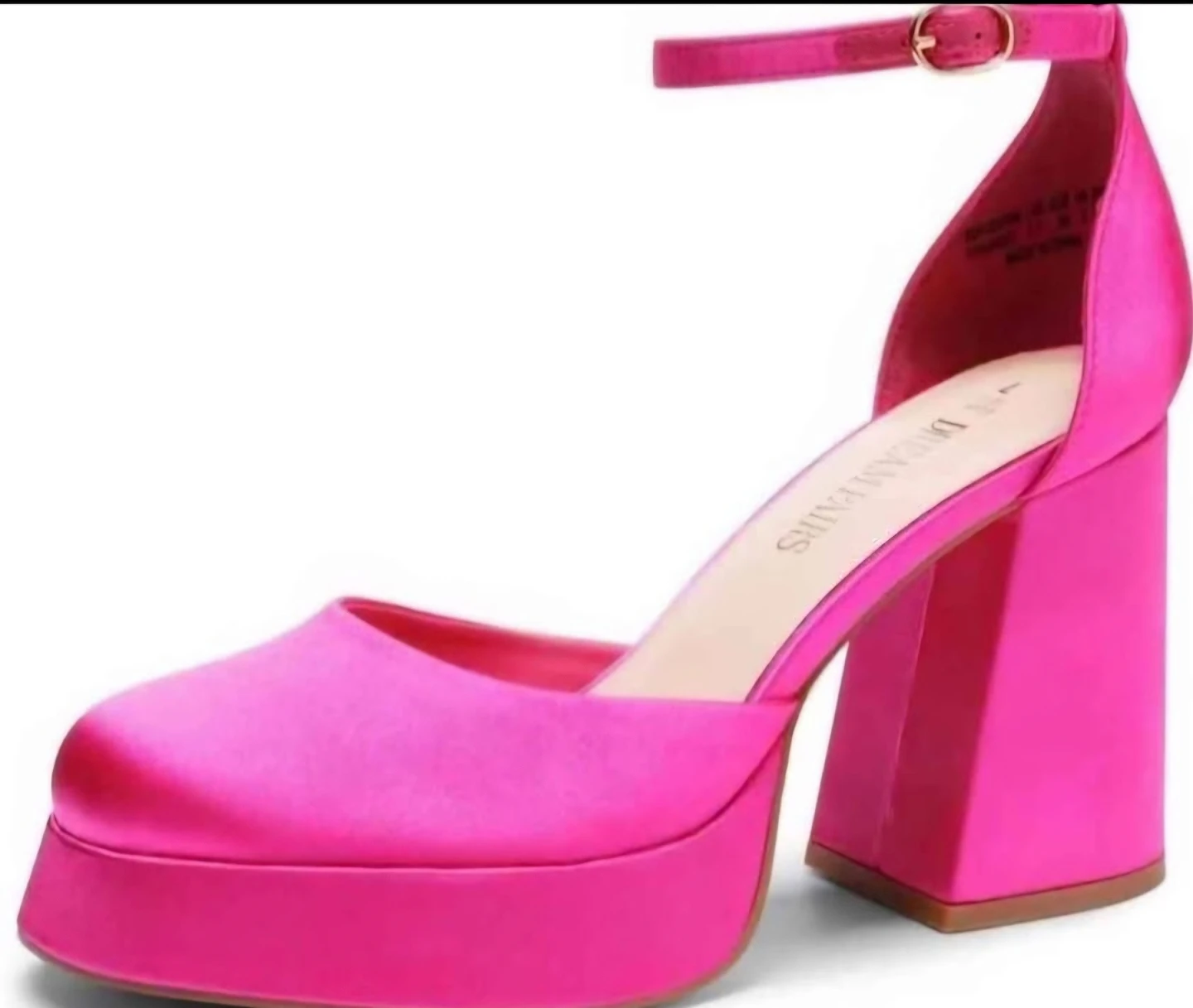 Dream Pairs Hot Pink Platform Heels 🏈