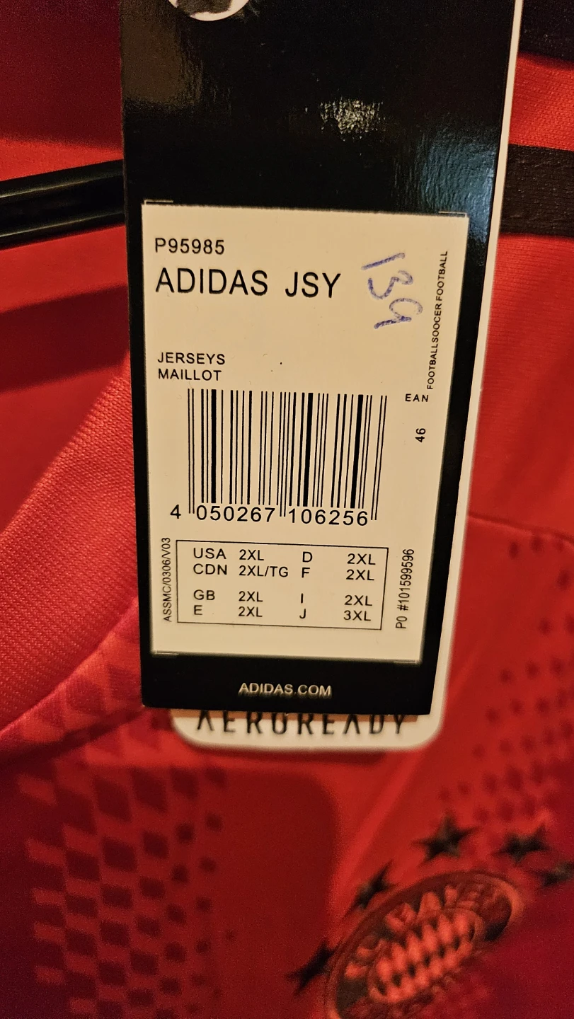 Adidas FC Bayern Munich Jersey 2XL - photo 3