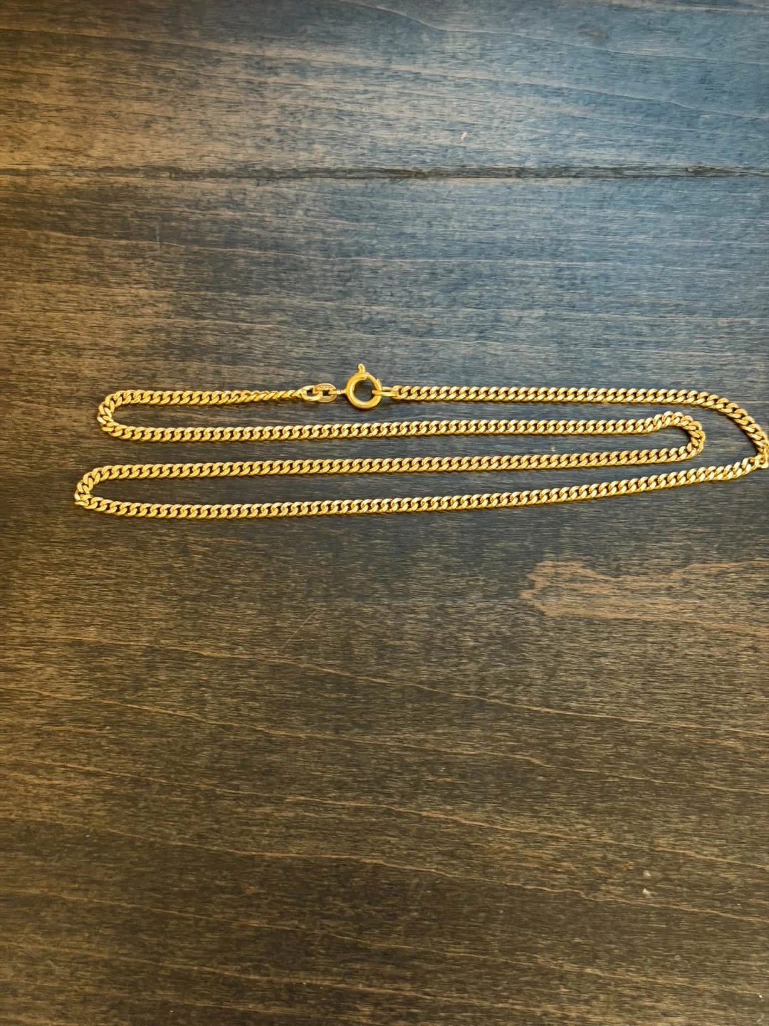 18k gold Miami Cuban solid link chain - photo 2