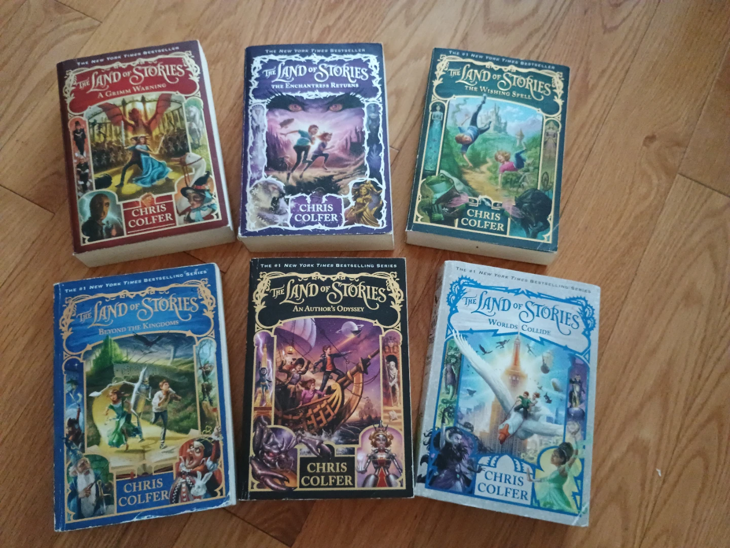 The Land of Stories Book Series by Chris Colfer