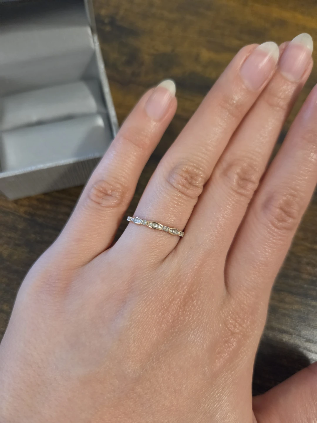 Peoples Diamond Stackable Ring - photo 4