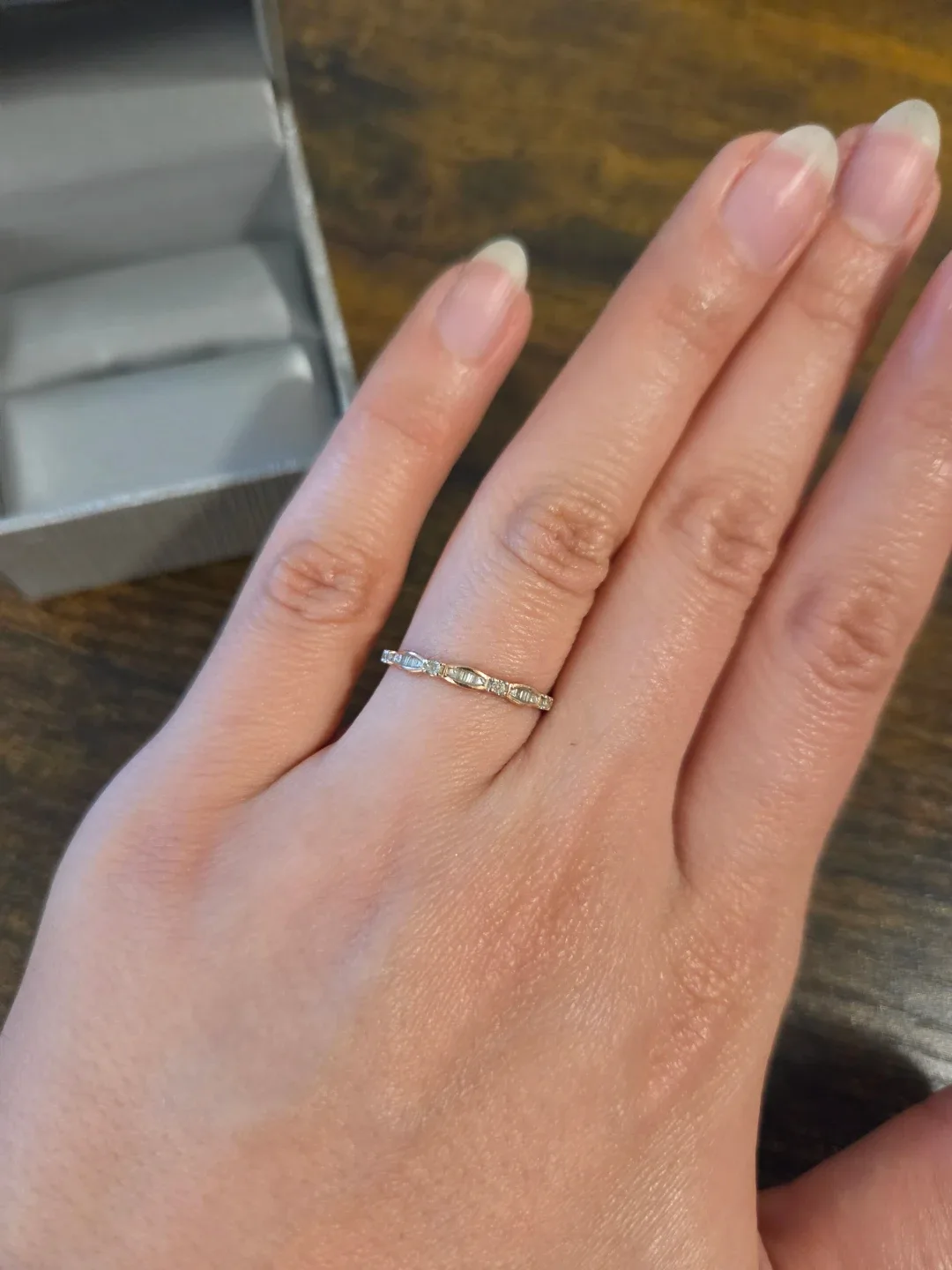 Peoples Diamond Stackable Ring - photo 4