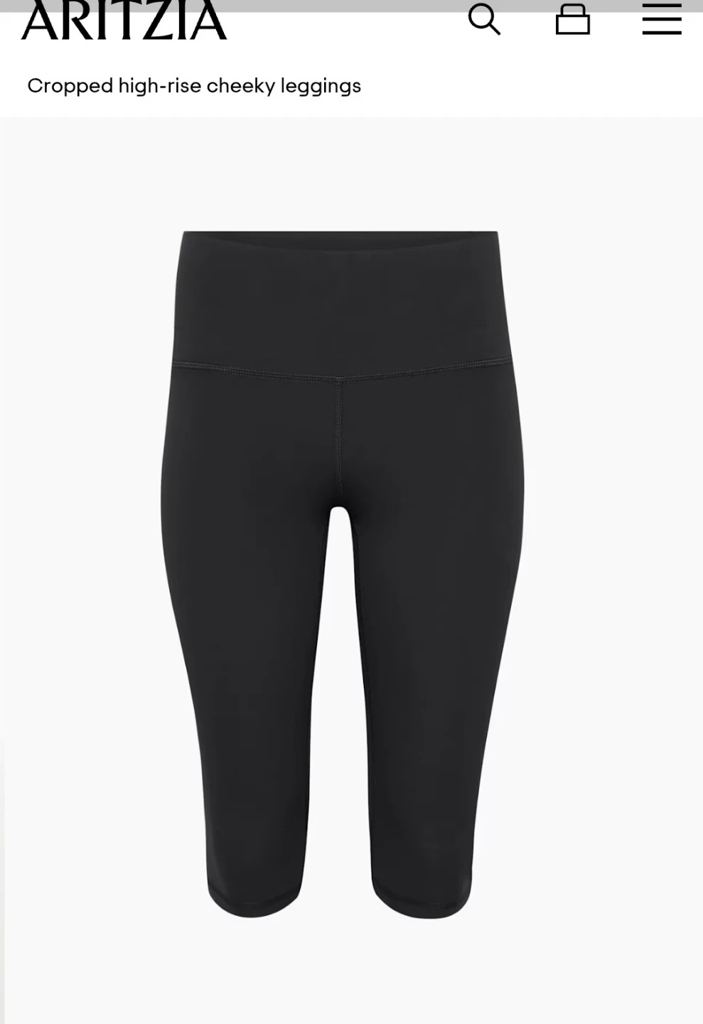 TnaBUTTER™ Cheeky Hi-Rise Cropped Legging - photo 2