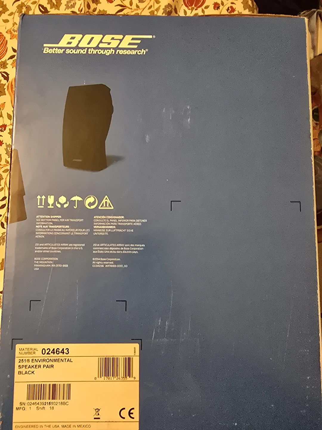 New in Box!!! Bose 251 Outdoor Environmental Speakers - photo 4