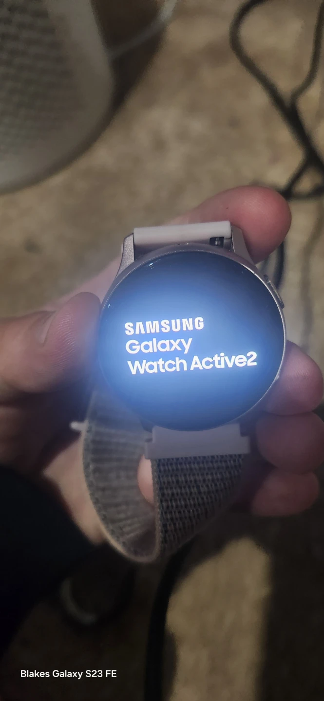 Pink samsung galaxy active 2 watch - photo 2
