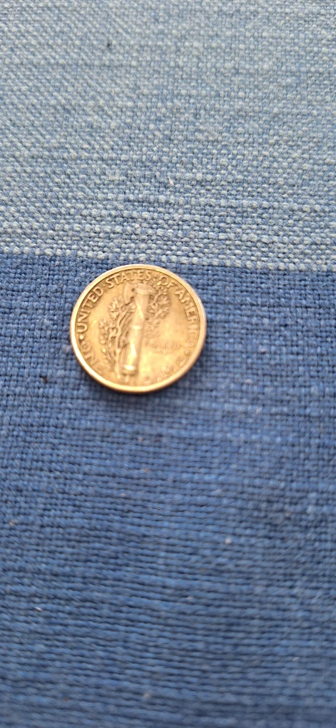 1943 Mercury Dime - photo 2