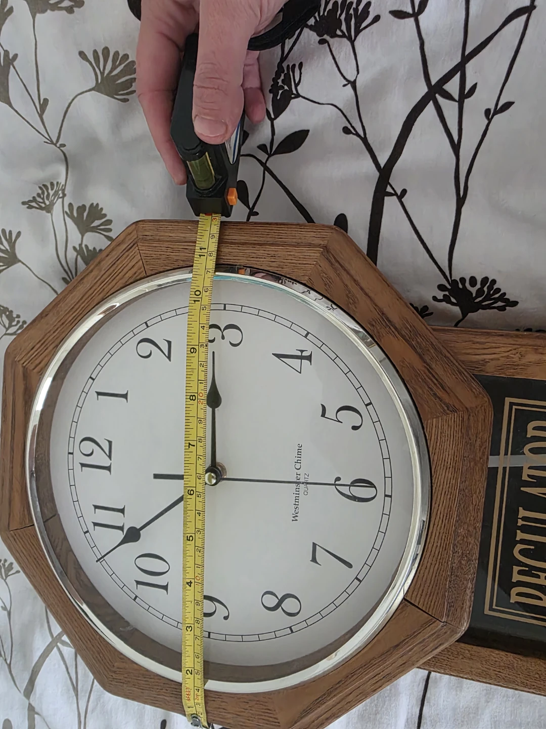 Westminster Chime Regulator Wall Clock - photo 2
