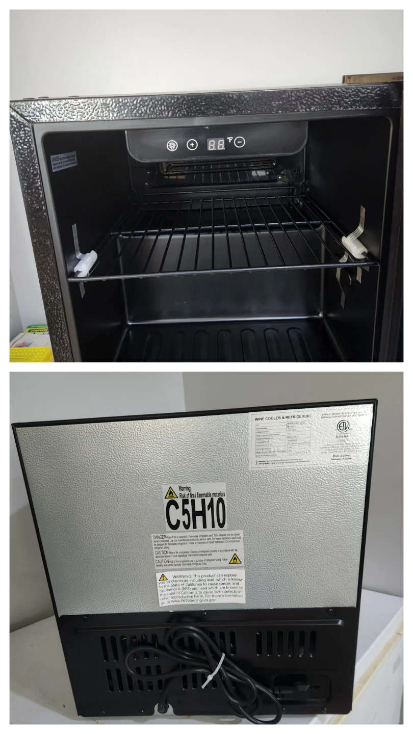Wine Cooler & Refrigerator