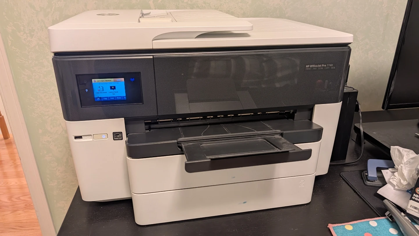 HP OfficeJet Pro 7740 All-in-One Printer