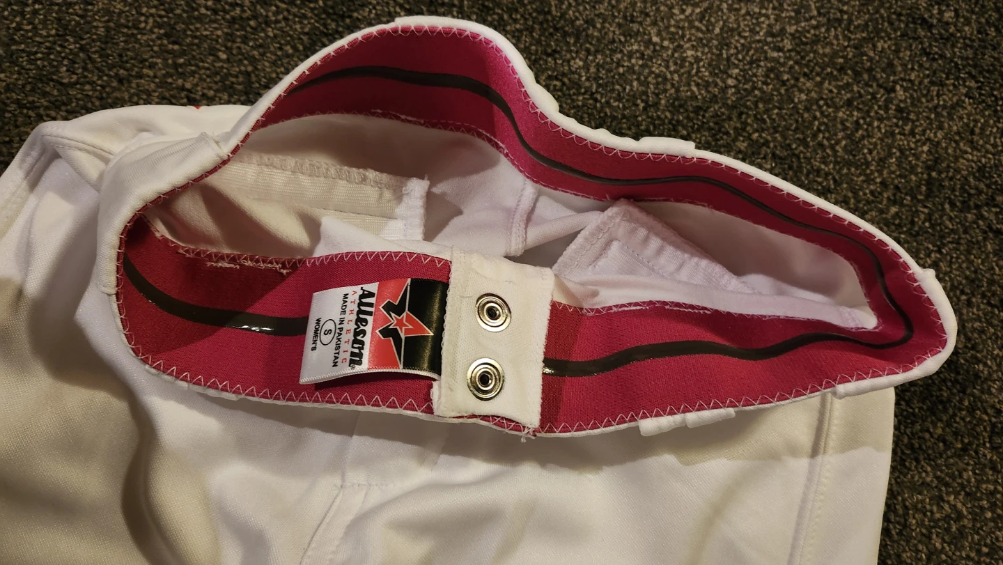Alleson Athletic Women's Baseball Pants - White, Size Small 🏈 - photo 2