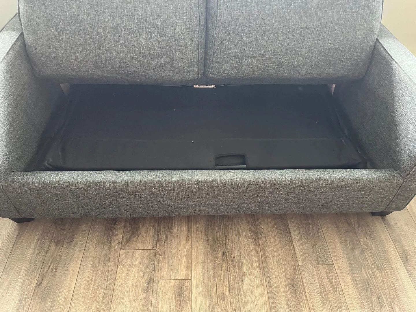Love seat sofa with bed - photo 3
