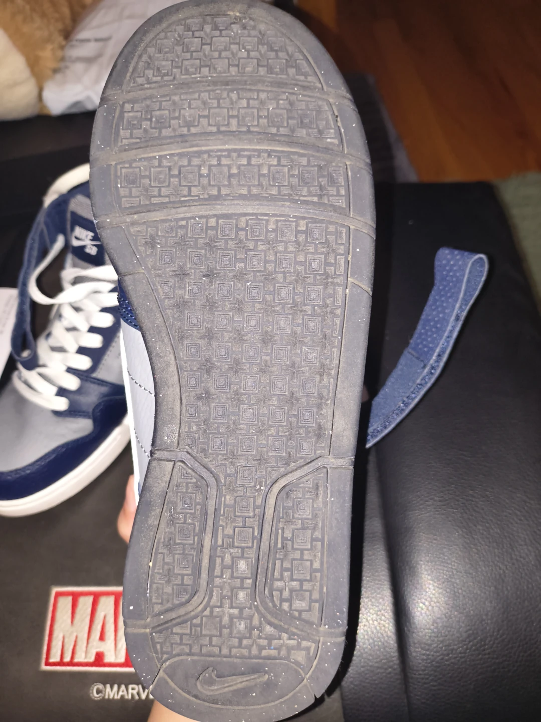 Nike SB Dunk High Top Shoes - photo 4