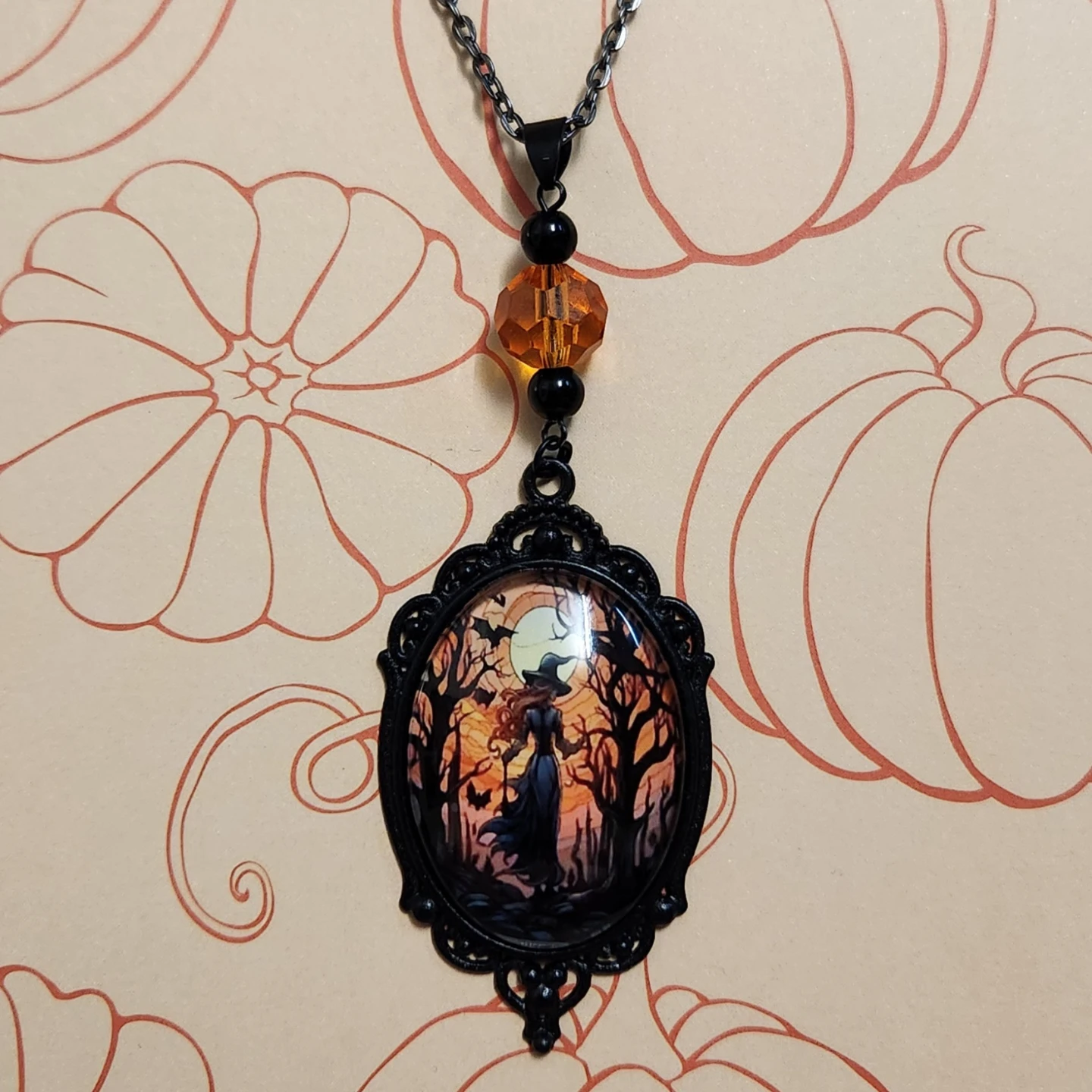 Samhain Necklace and Earring Set - photo 2