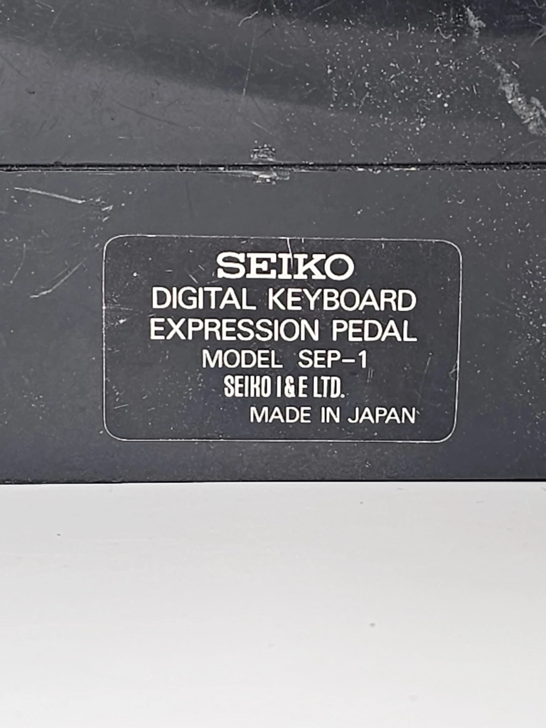 Seiko SEP-1 Digital Keyboard Expression Pedal - photo 2