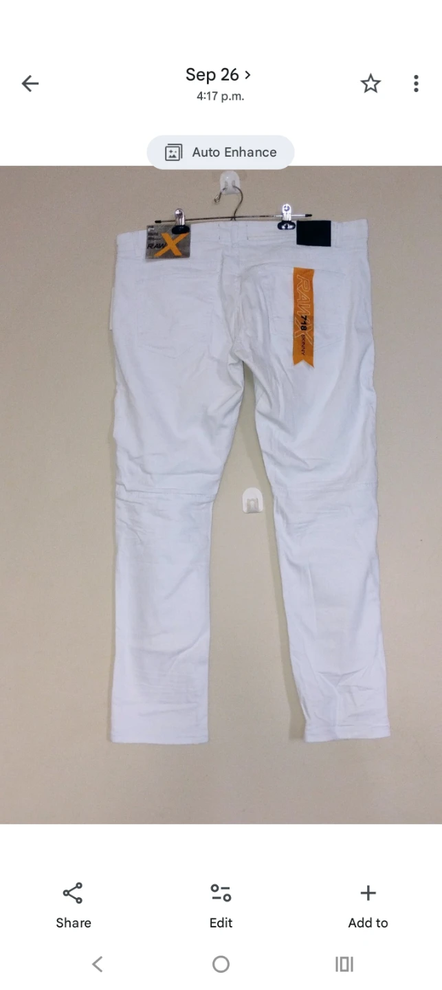 Raw X Skinny Jeans White Size 40 - photo 2