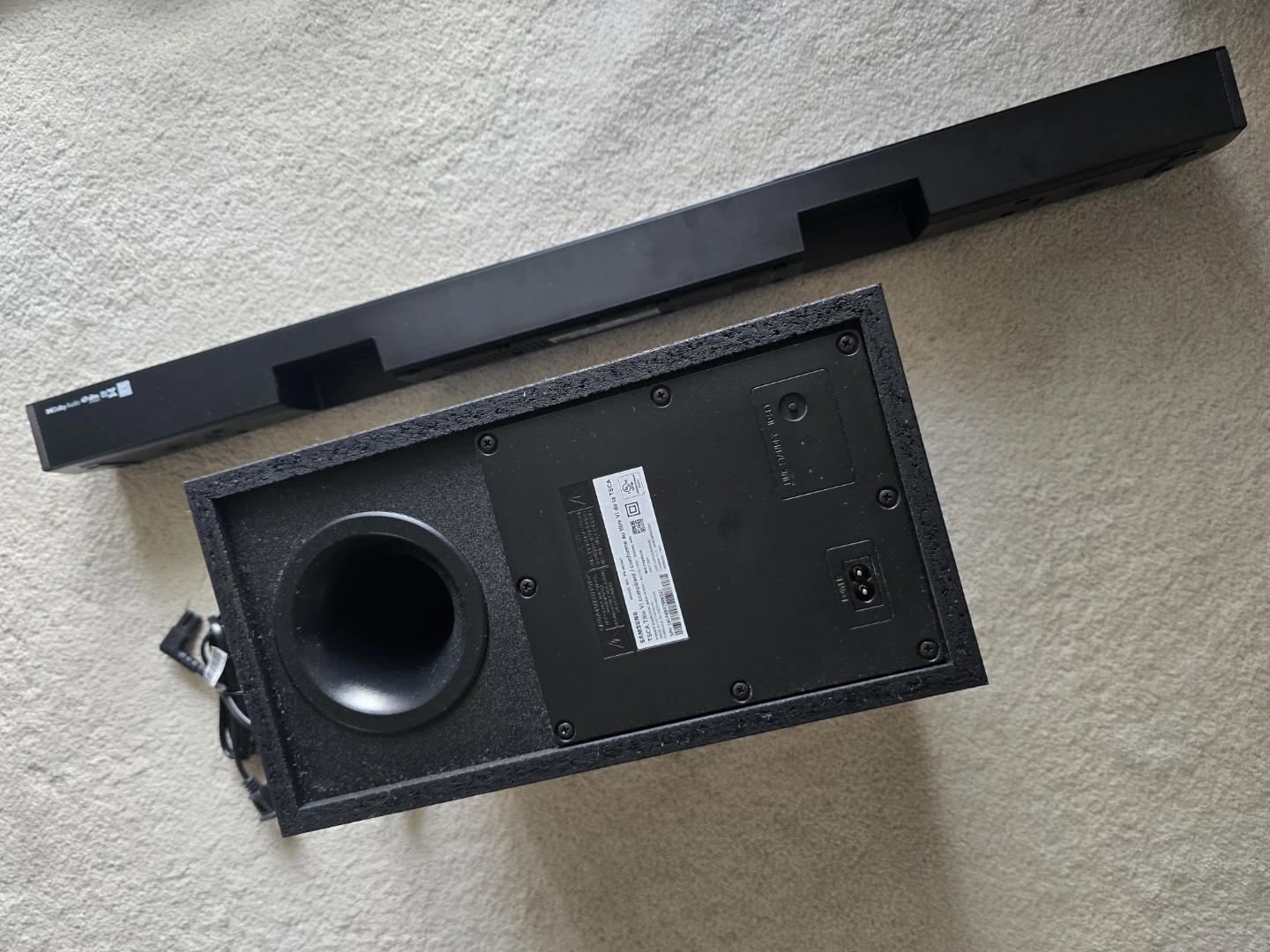 Samsung 2.1 Sound Bar with Wireless Subwoofer-Black - photo 4