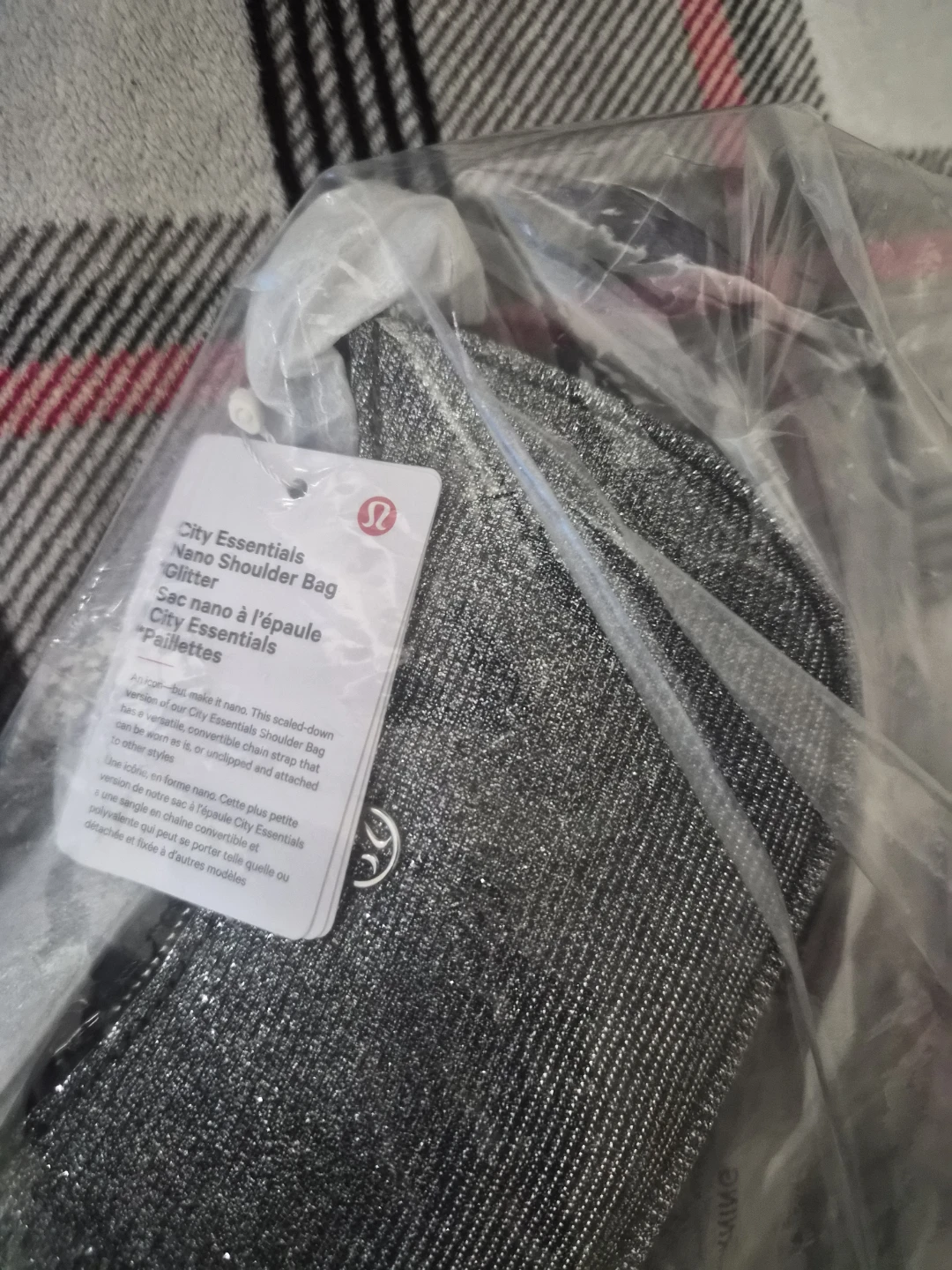 Lululemon City Essentials Nano Shoulder Bag Glitter - photo 2