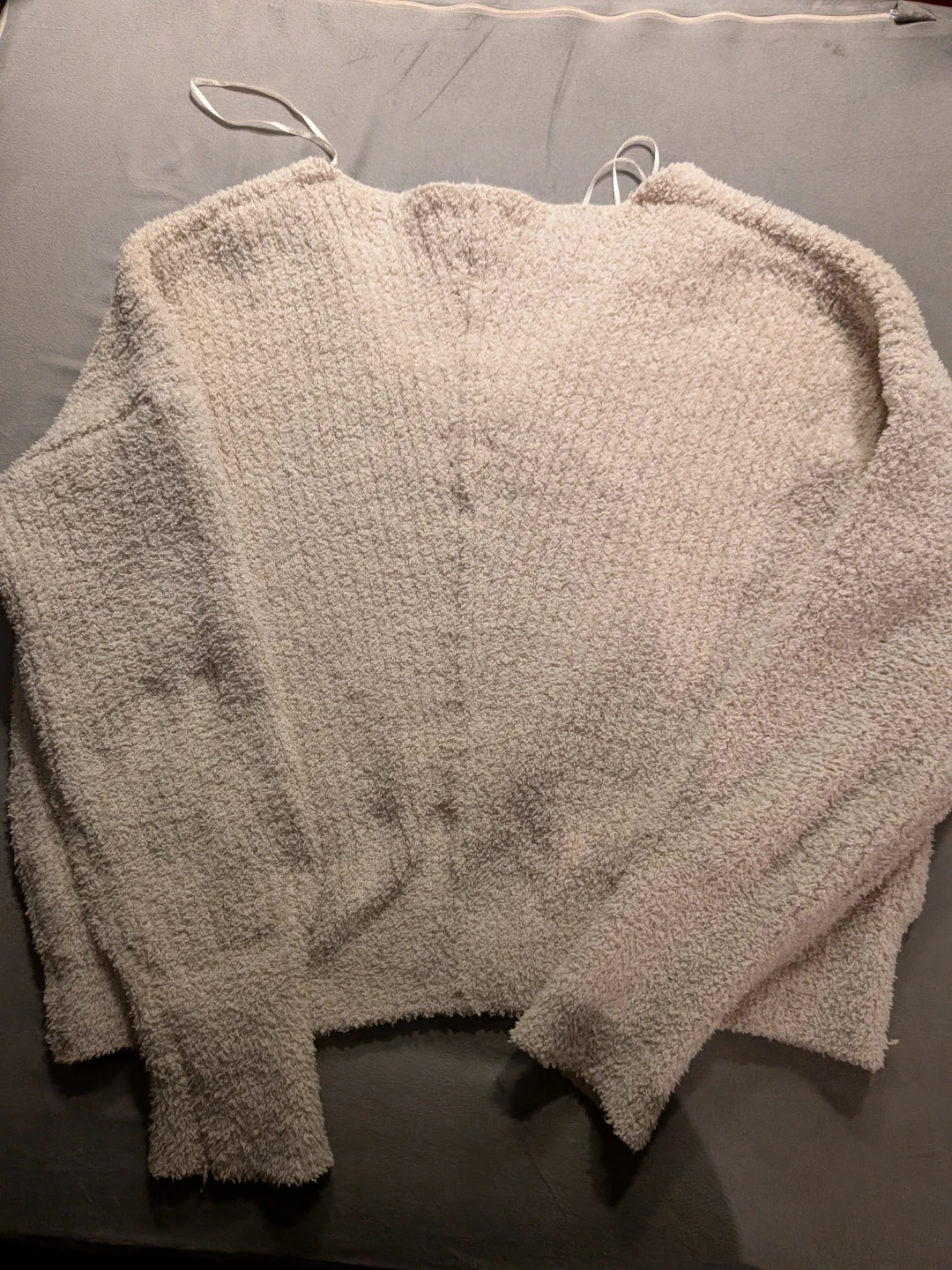 Sincerely Jules Fuzzy V-Neck Sweater - photo 4