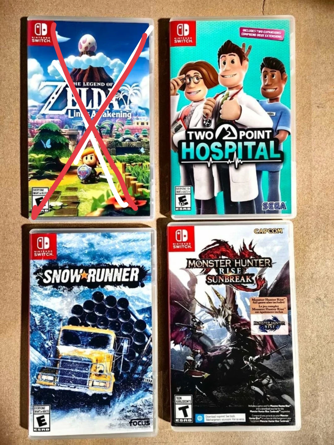 Nintendo Switch Video Games Bundle