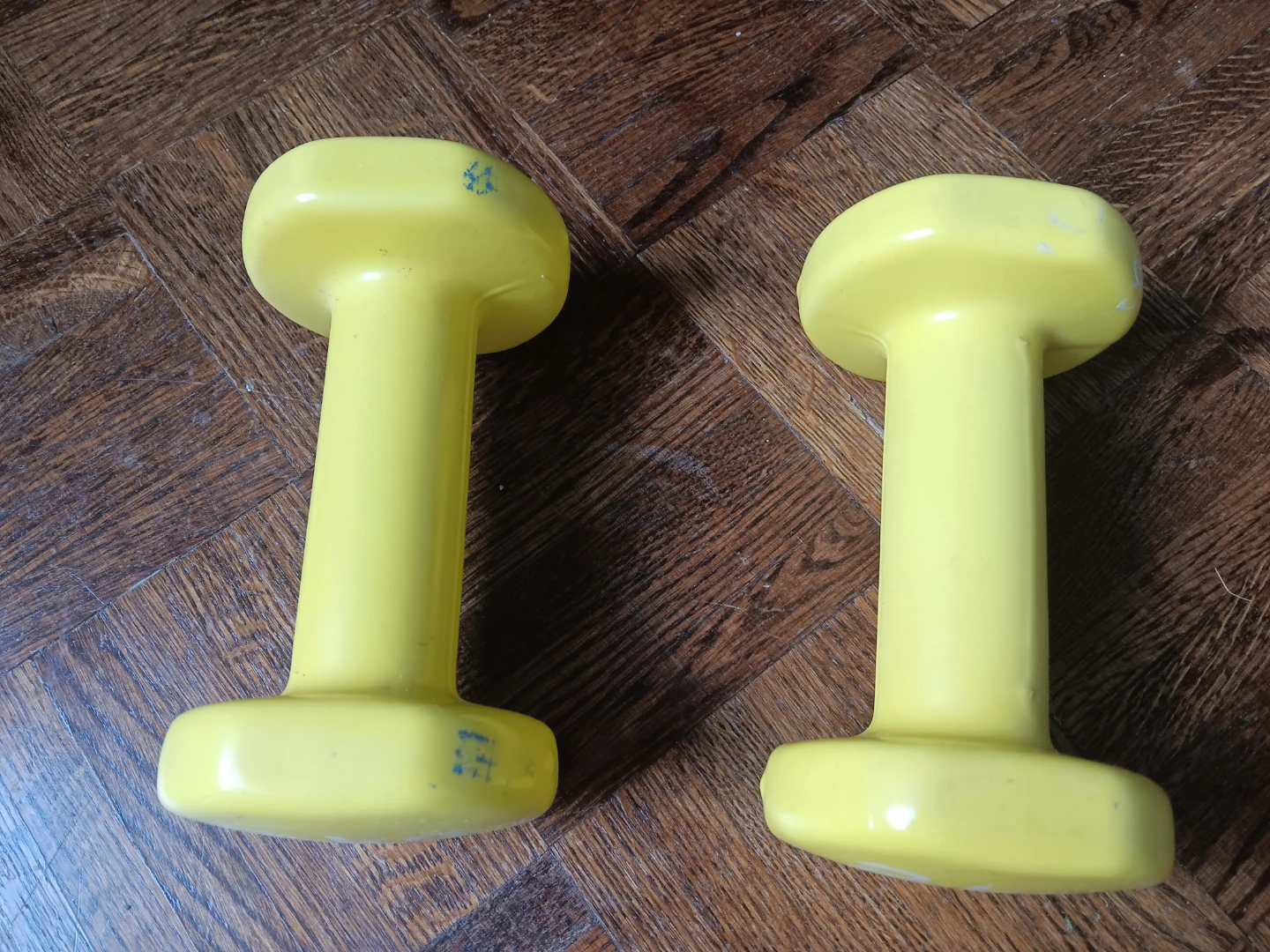 2kg Dumbbells (Pair) - Yellow - photo 2