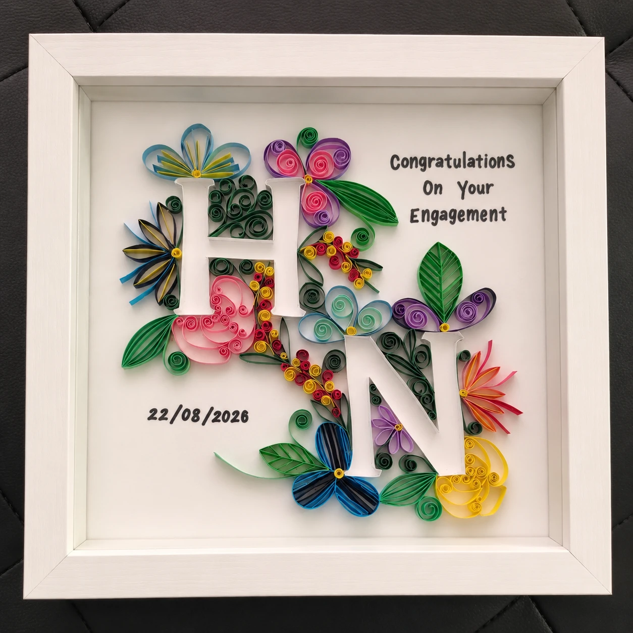 Custom Paper Quilling Art Frame - photo 3