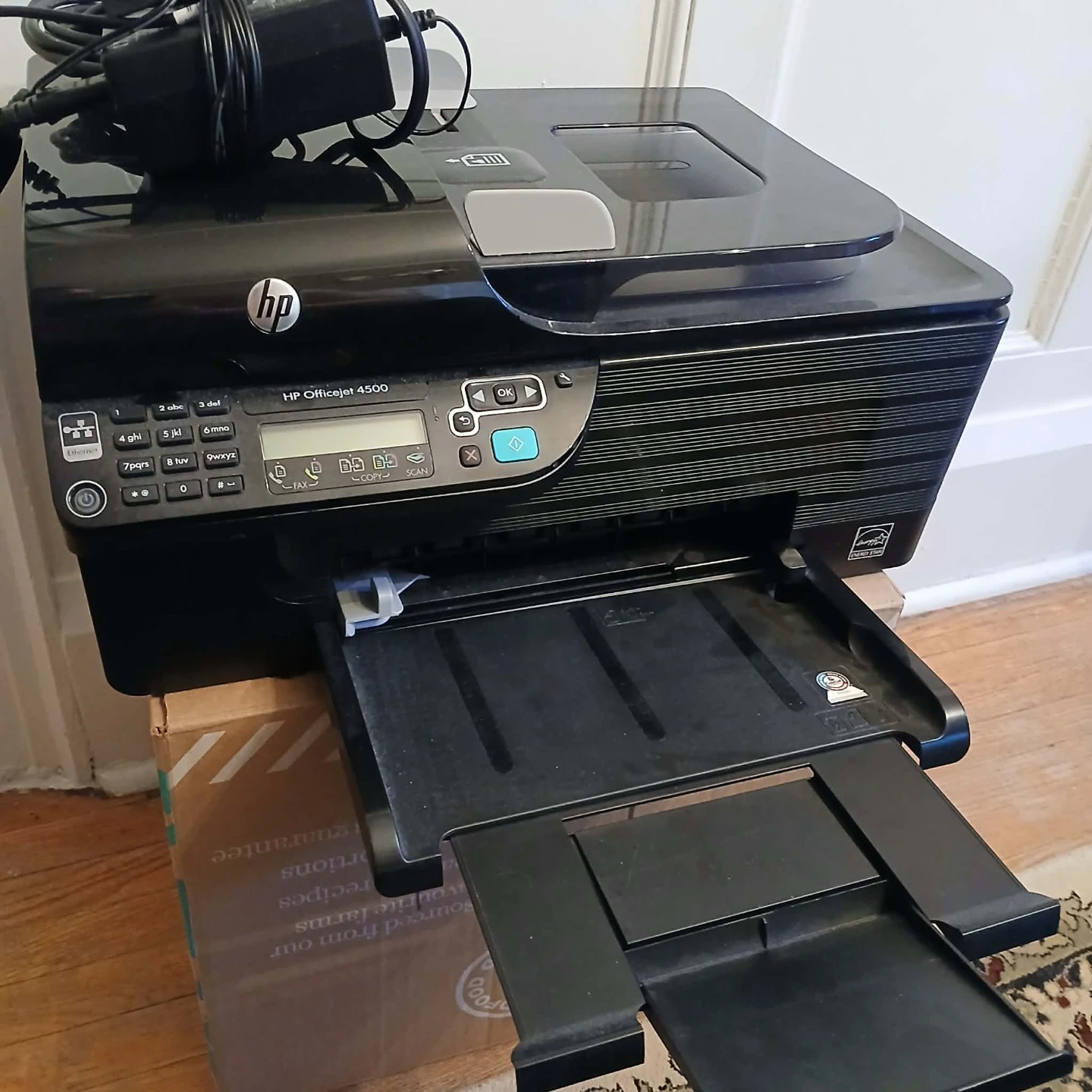 Desktop printer and scanner