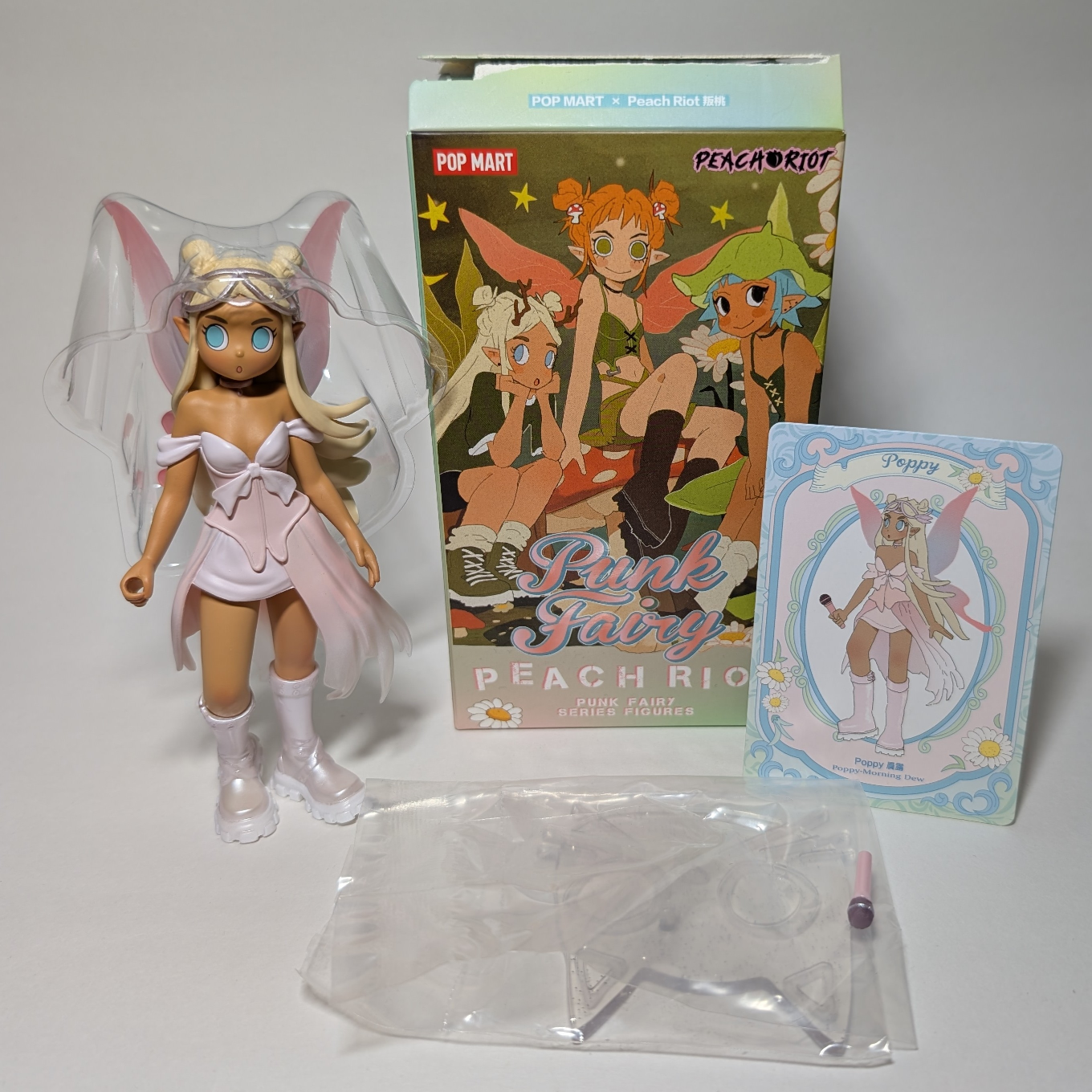 Punk Fairy Poppy Morning Dew | Peach Riot Blind Box