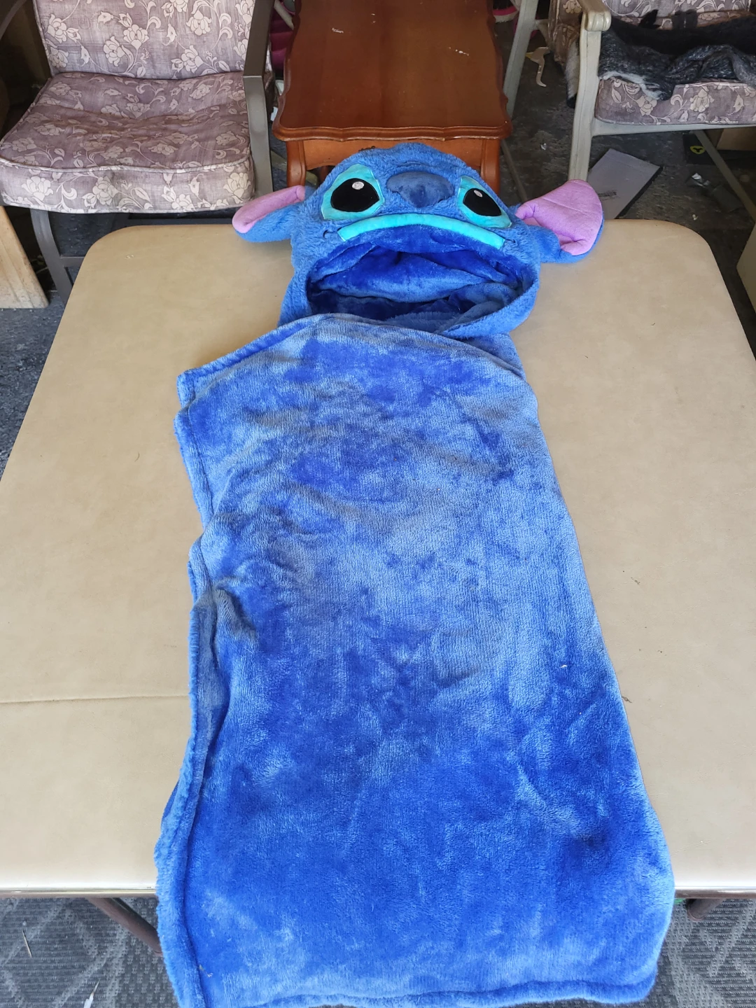 Disney Stitch Hooded Blanket