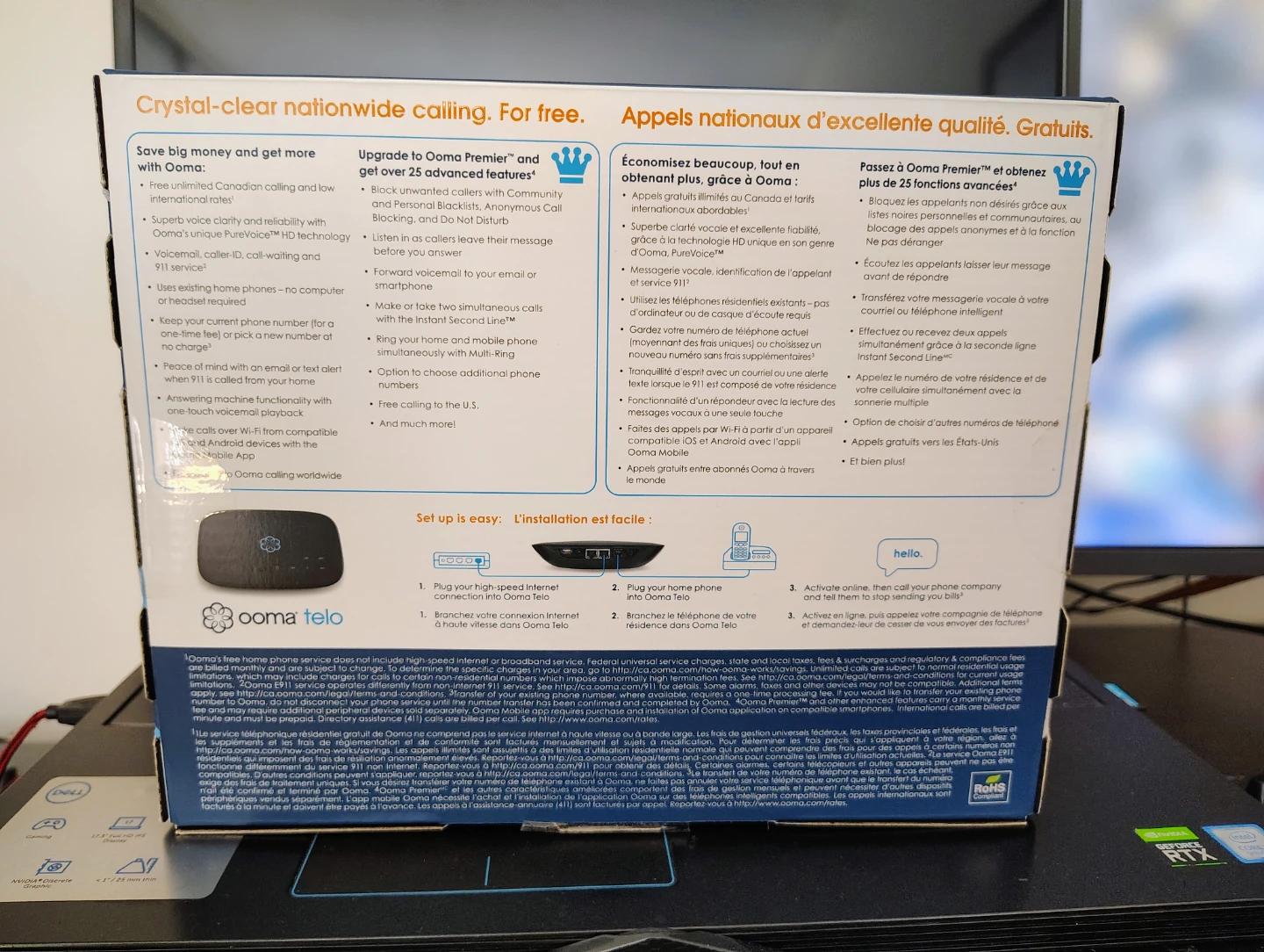Ooma Telo Home Phone Service Device - photo 3