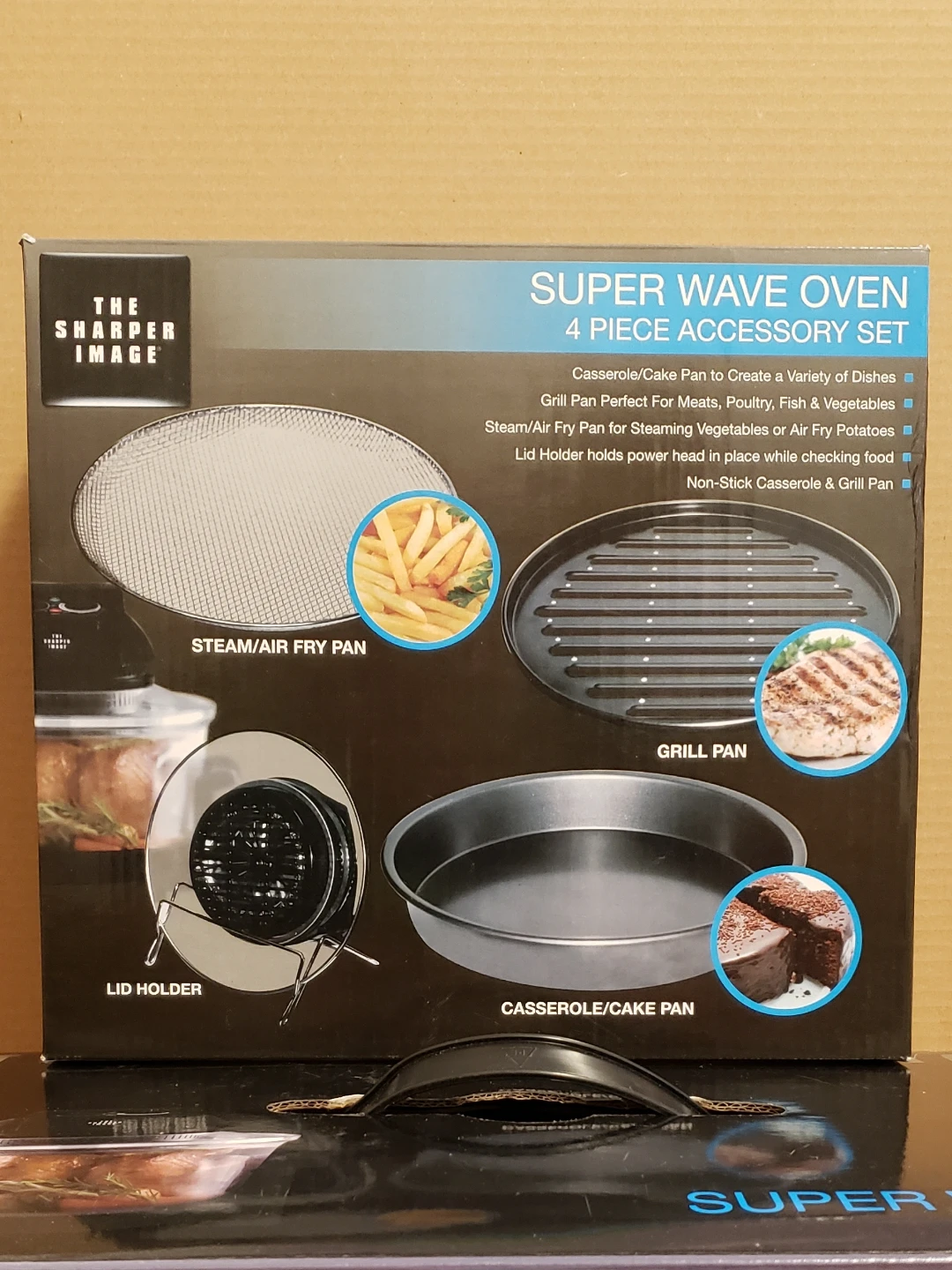 🏈 Sharper Image Super Wave Oven (Free 3 Piece Accessory Set) - photo 4