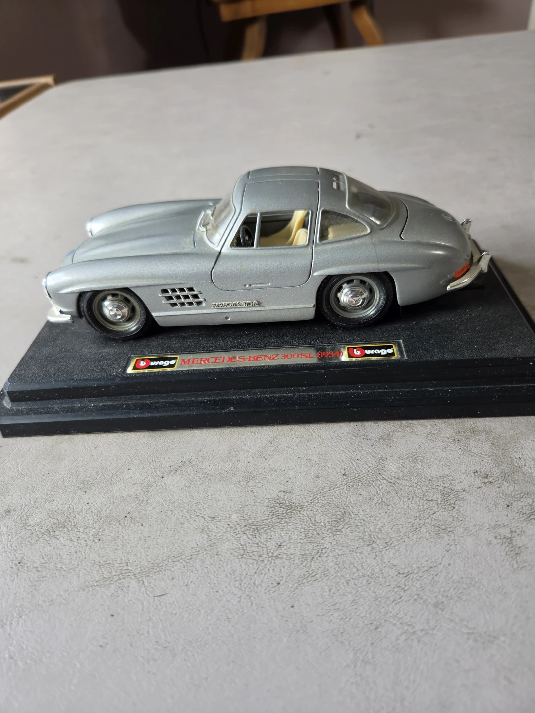 1970s Bburago Mercedes-Benz 300 SL 1954 Diecast Model