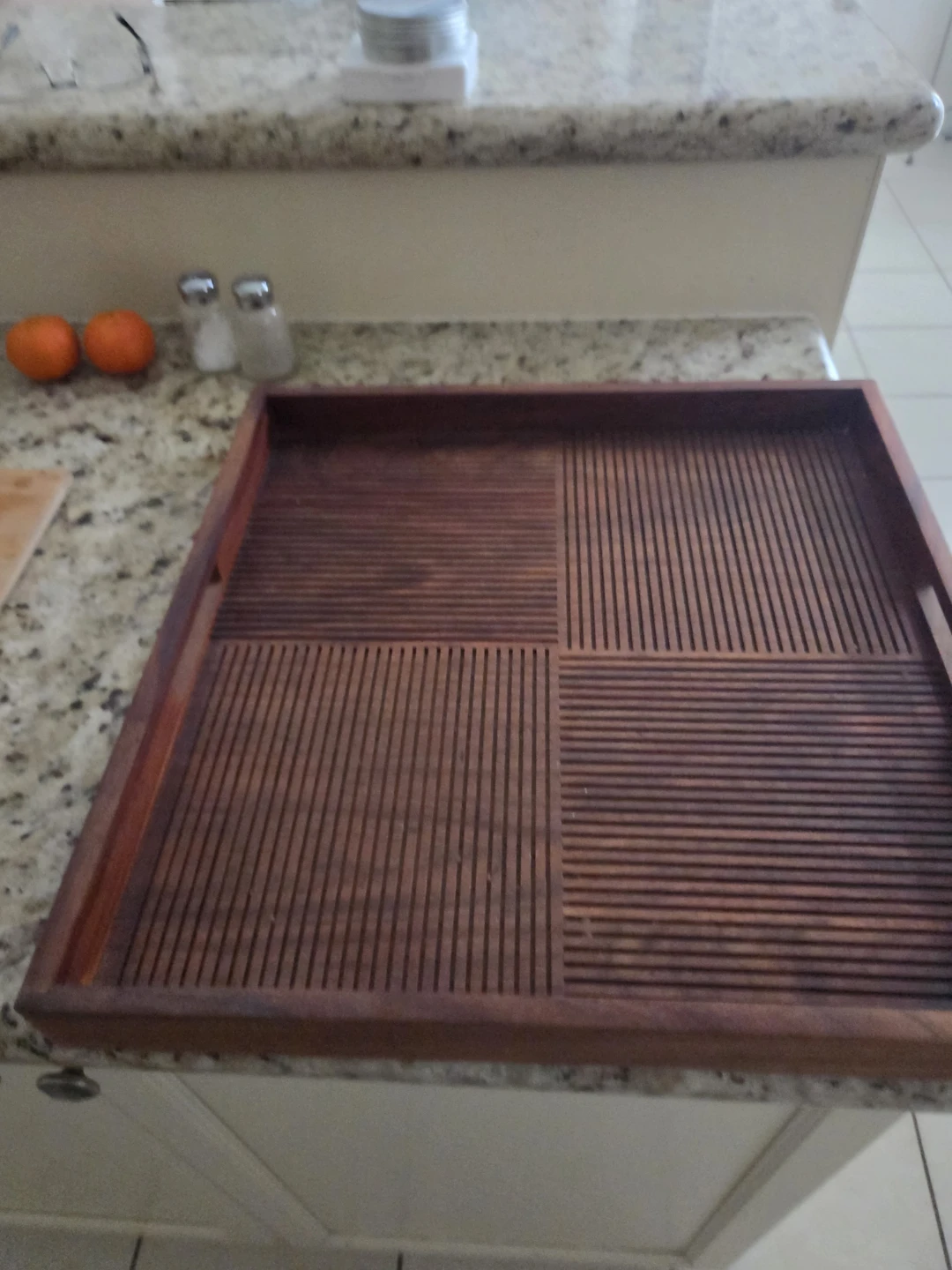 Wooden tray - photo 2