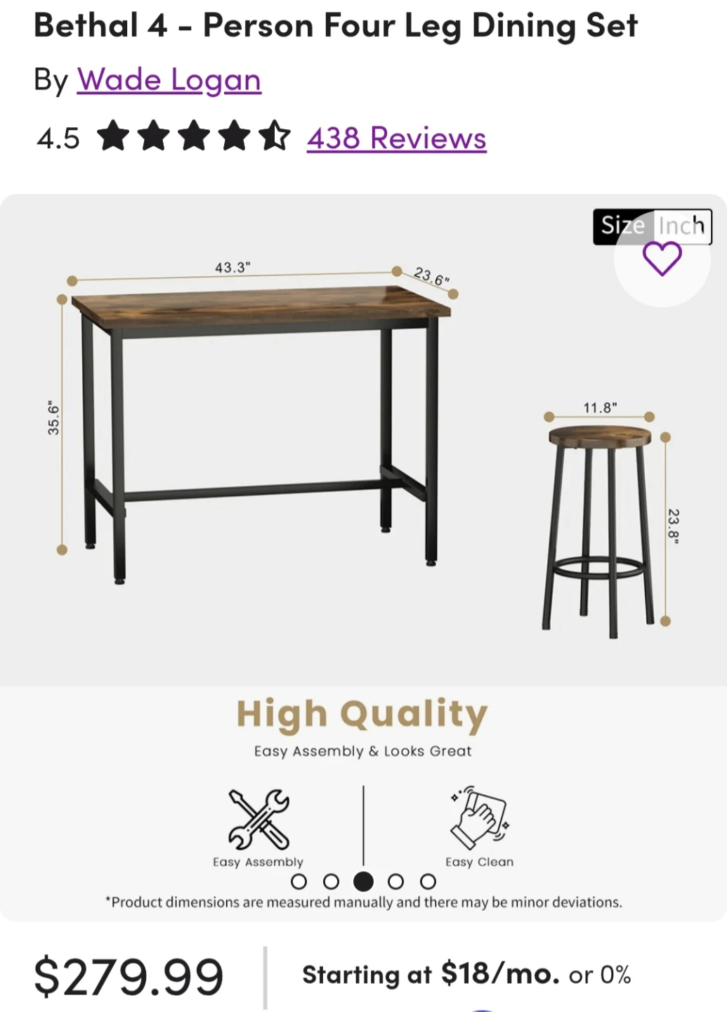 Table (No Chairs) - photo 2