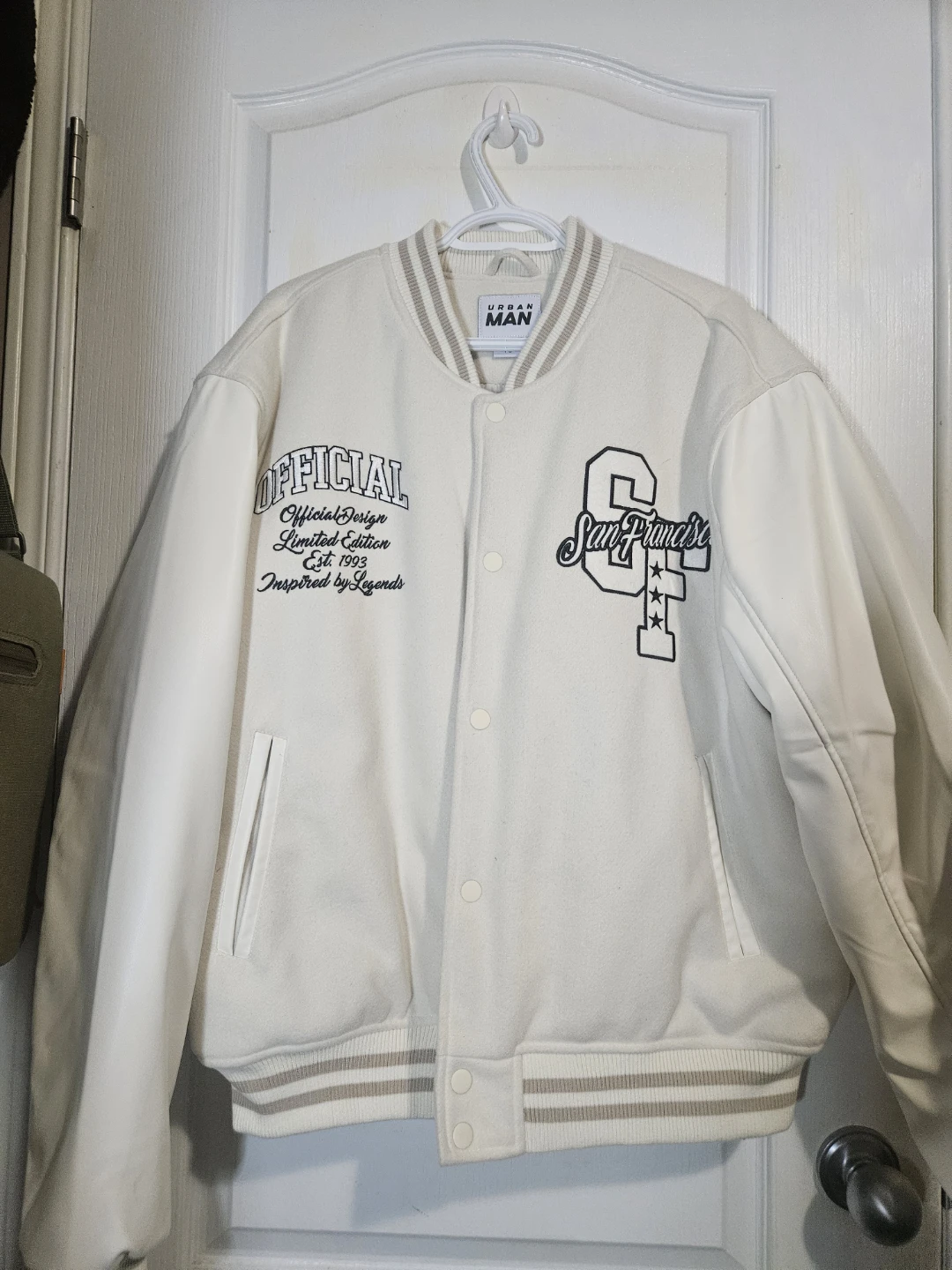 Urban Man San Francisco Varsity Jacket