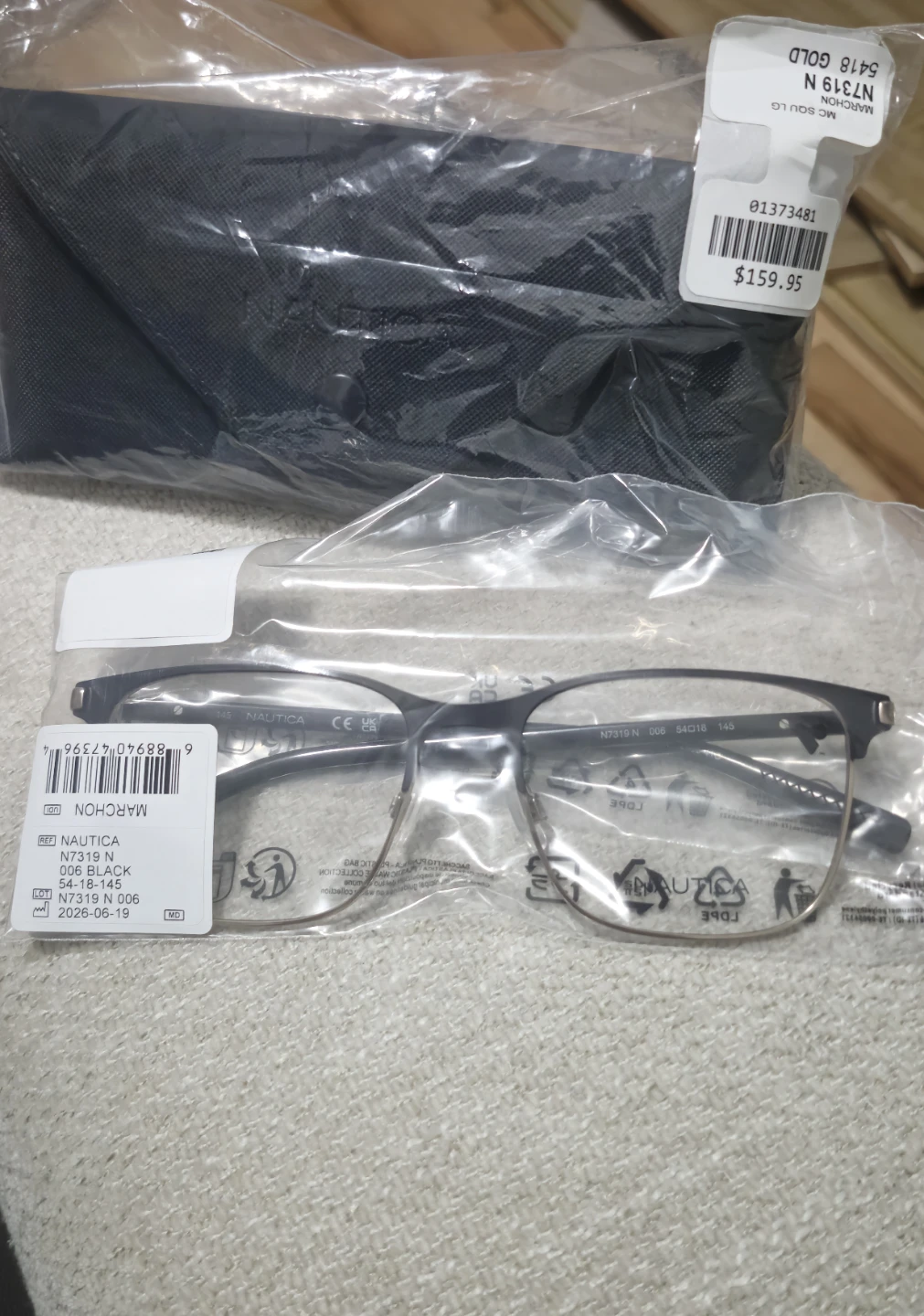 Nautica N7319 N Eyeglasses Black - photo 2