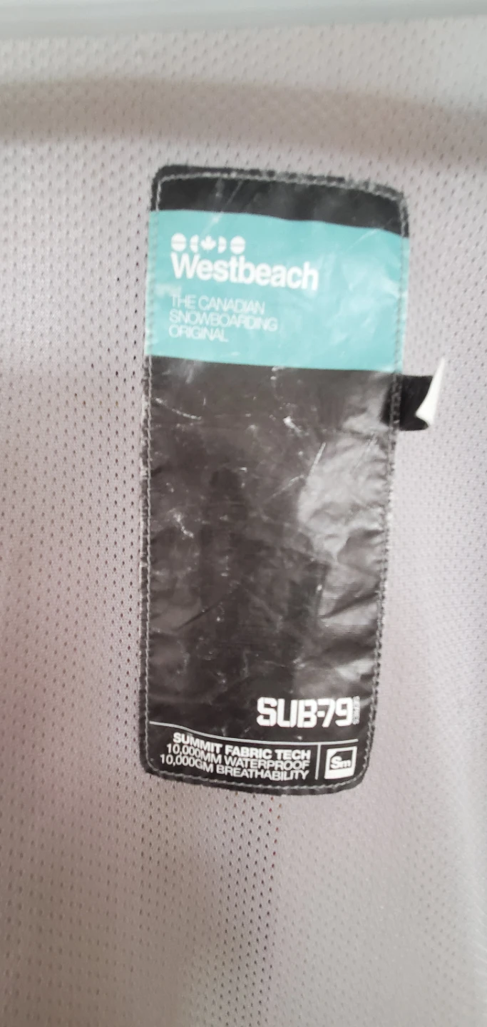 Westbeach Sub-79 Plaid Snowboard Jacket - Small - photo 4