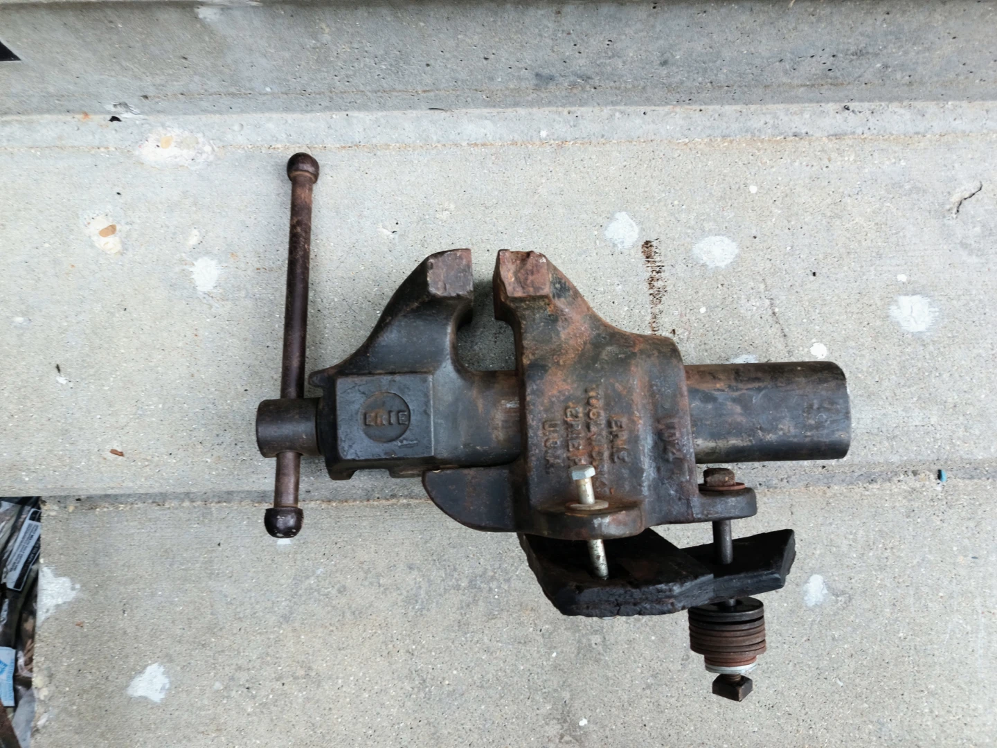 Larger Vice used Erie Vice made in USA Heavy