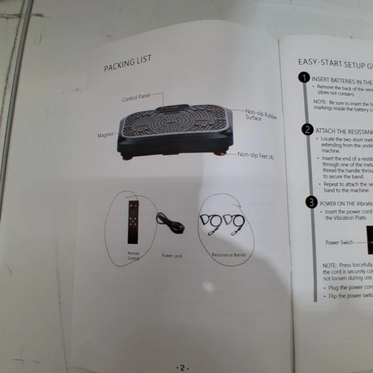 Great condition!- Taevno Vibration Plate Exercise Machine - photo 4