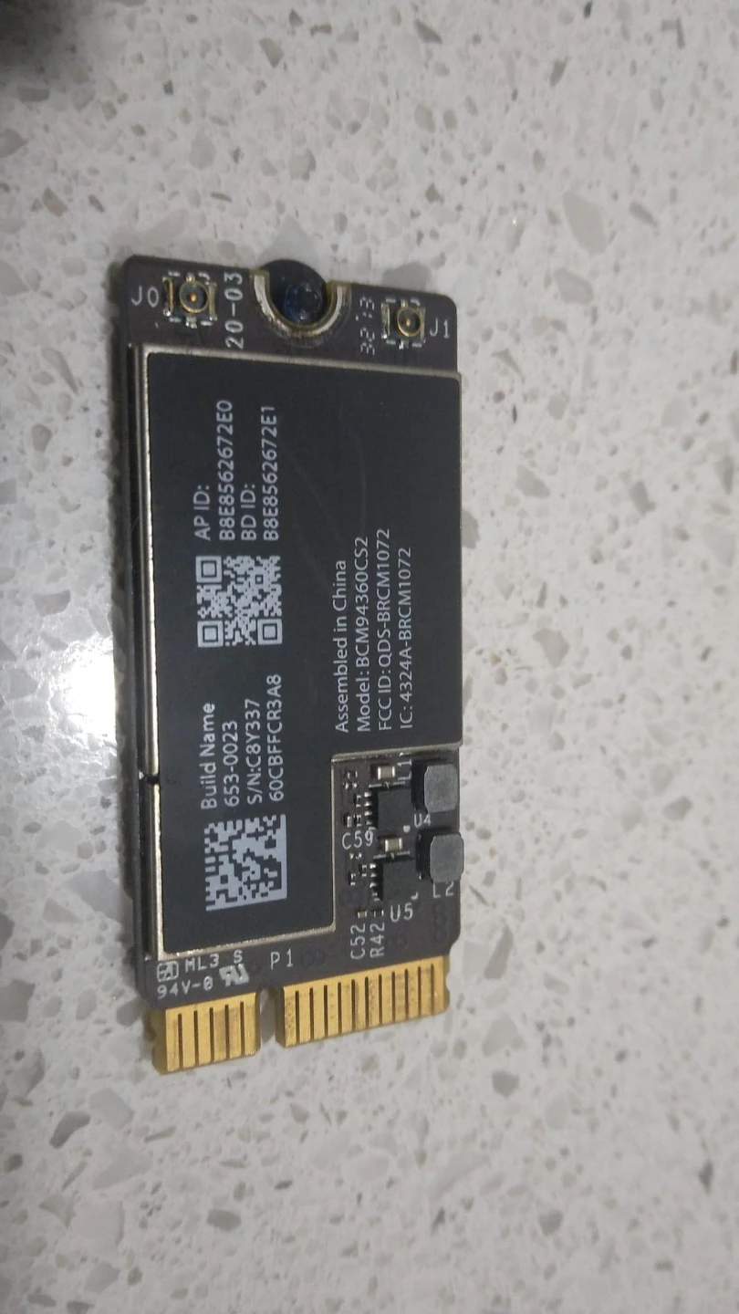 Broadcom BCM94360CS2 Wi-Fi Bluetooth Card