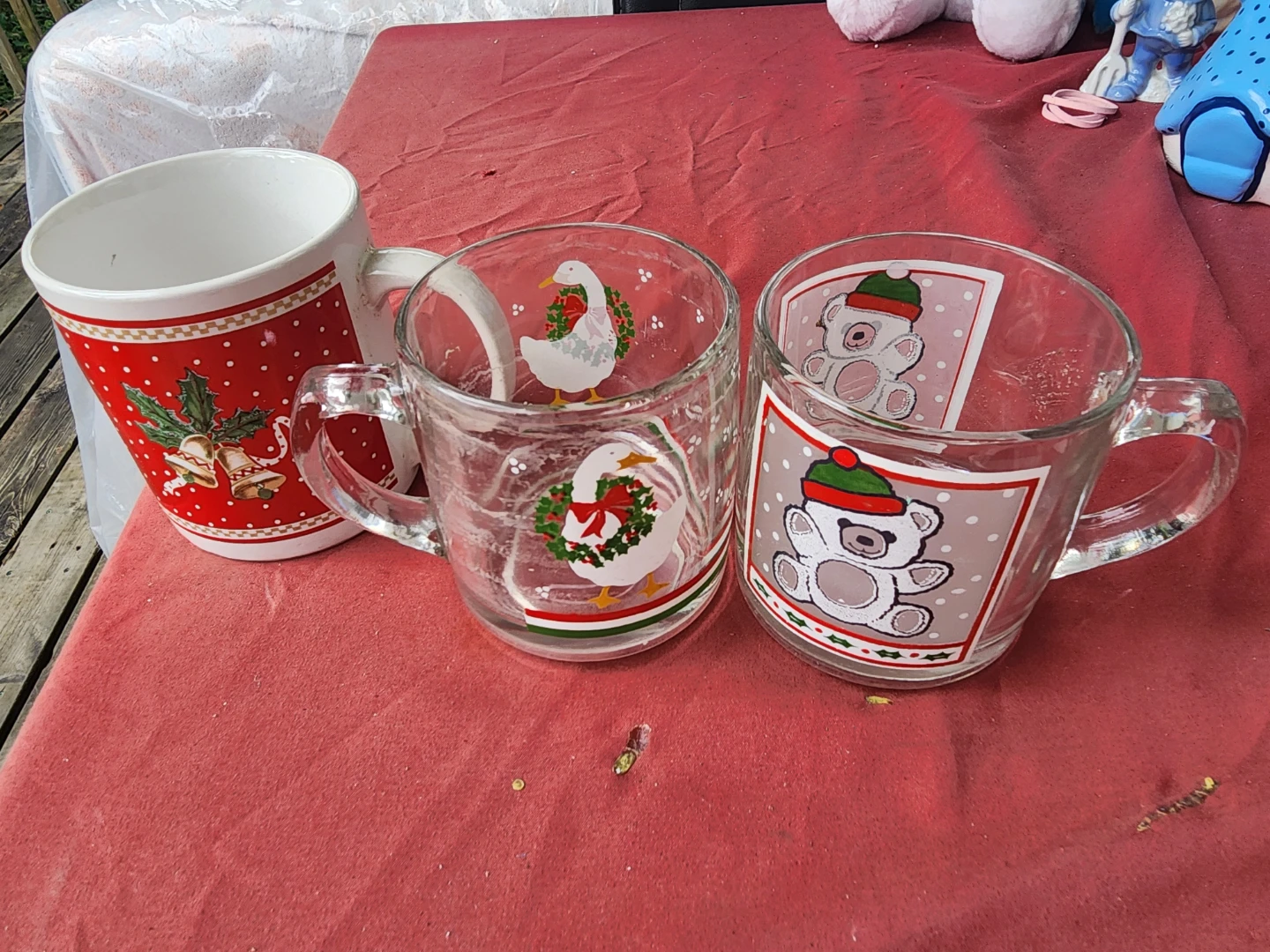 Set of 3 Christmas Holiday Mugs - photo 2
