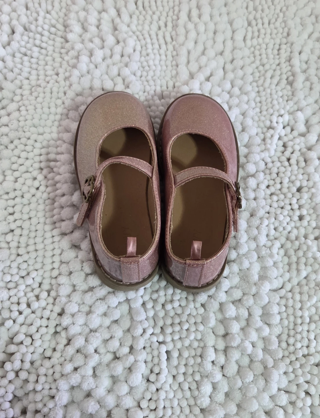 Pink Glitter Mary Jane Shoes