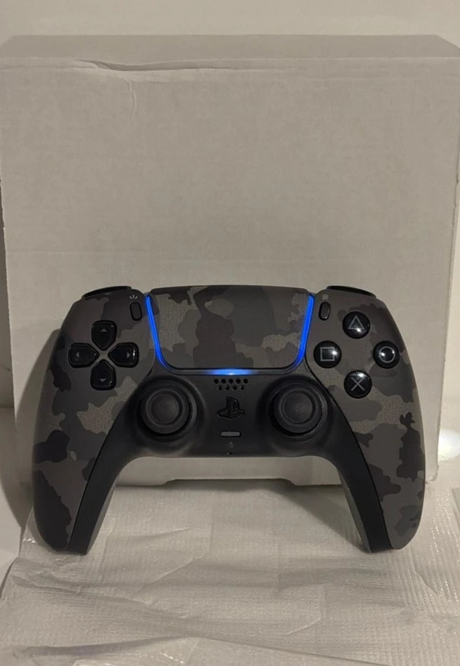 PlayStation 5 DualSense Wireless Controller Gray Camo