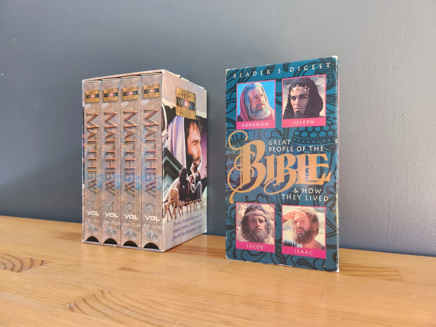 Great People of the Bible & The Visual Bible Matthew VHS Set - photo 2