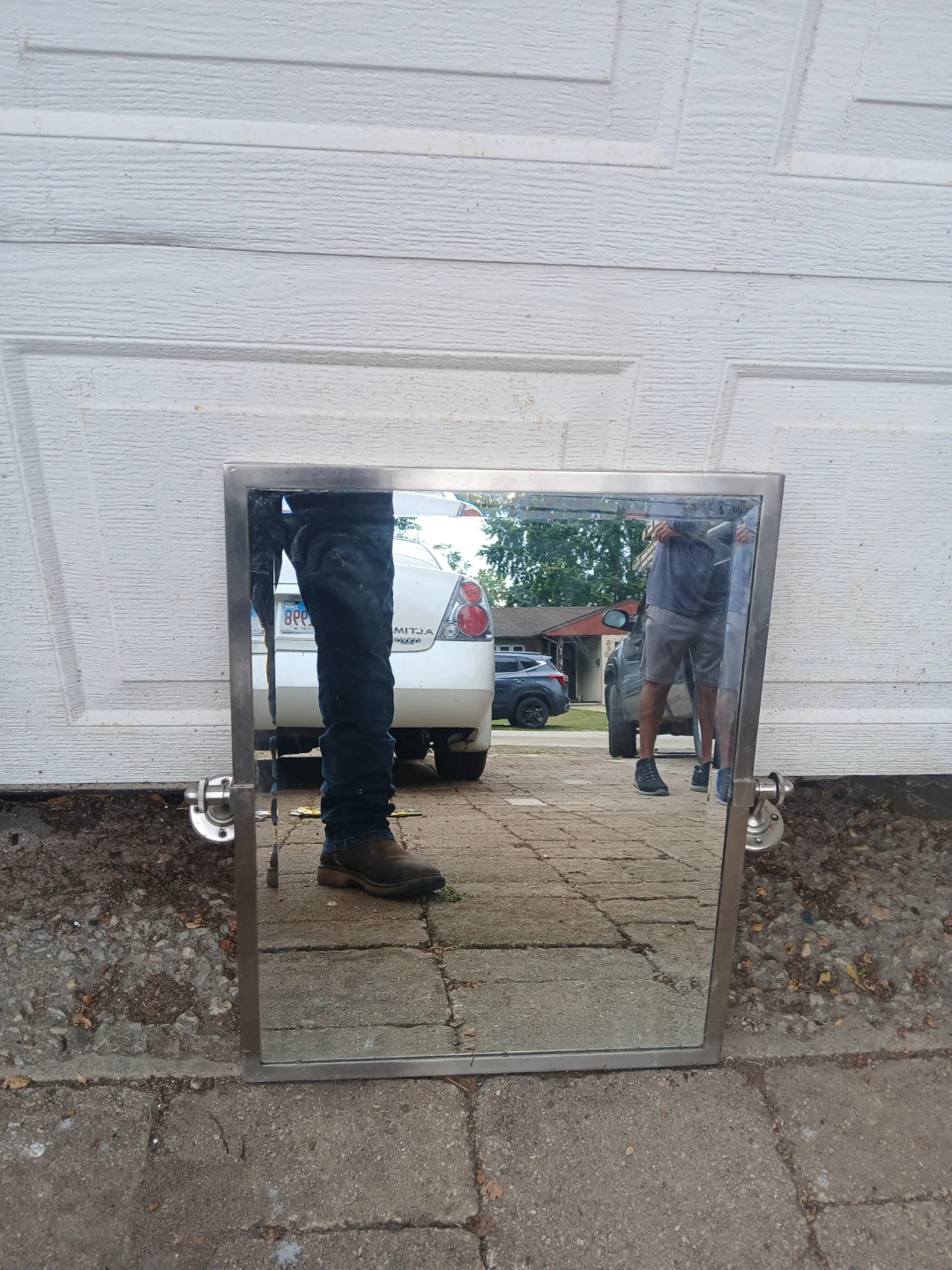 Pottery Barn Pivoting Wall Mirror