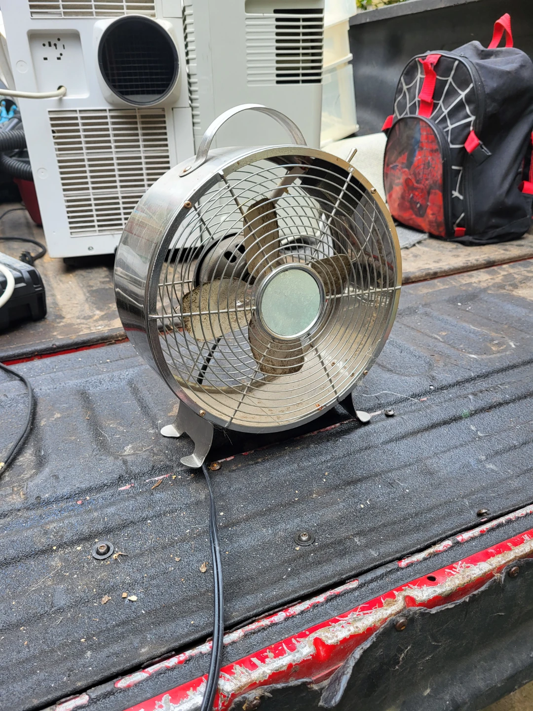 Vintage Metal Desk Fan