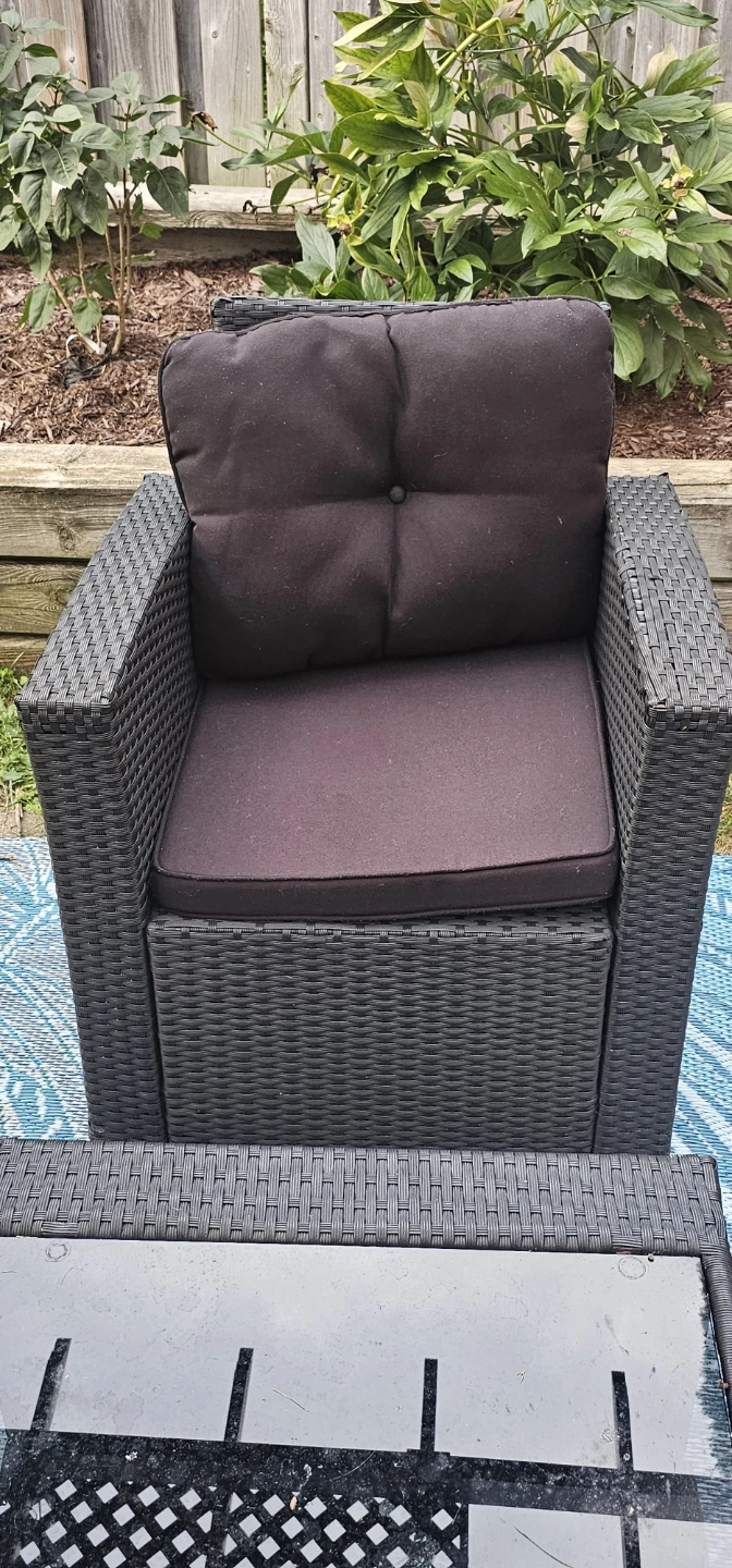 4 pc Wicker Patio Furniture Set - photo 5