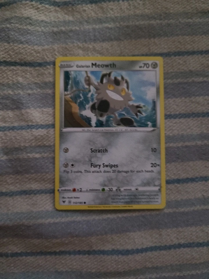 SWSH04: Vivid Voltage #112/185 Galarian Meowth